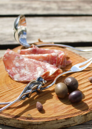 Kamæleon Pålægsgaffel - Zoologisk Sølv - Sterlingsølv af Gitte Bjørn