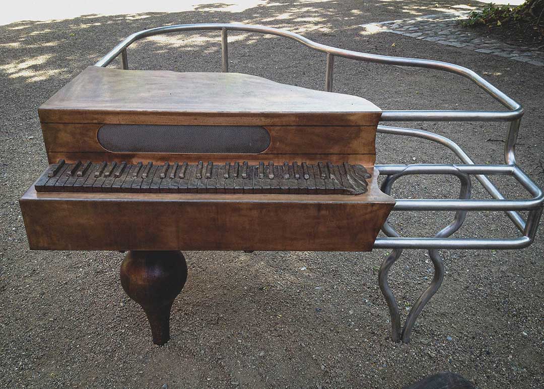 Kamæleon Pålægsgaffel - Zoologisk Sølv - Sterlingsølv af Gitte Bjørn